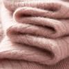 Women's Cashmere Round Neck Cable Knit Sweater - Soft, Comfortable, and Versatile for Autumn and Winter