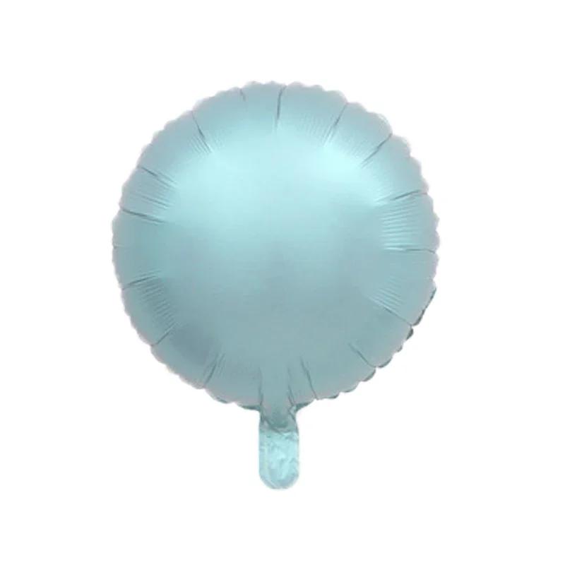 3Pcs 18inch Cream Heat Foil Balloons Green Baby Pink Blue Brown Heart Helium Globos for Birthday Baby Shower Party Decor