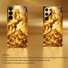 Luxurious Fast Horse High-end PhoneCase Electroplated Glass PhoneCase for Samsung Galaxy S26 S25 S24 S23 S22 S21 FE,Ultra,Plus