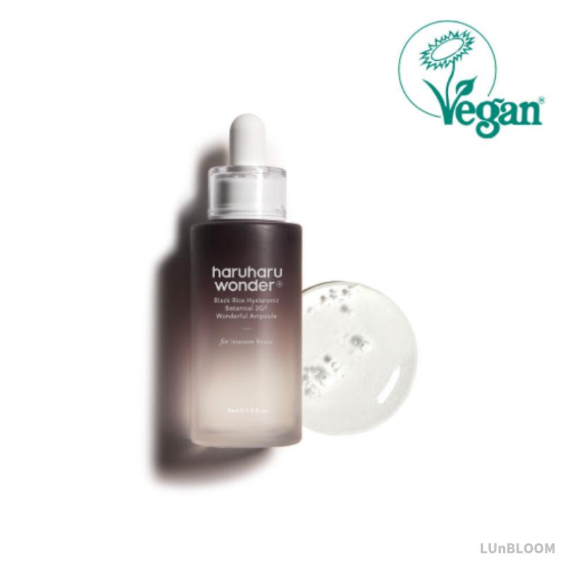 HARUHARU WONDER Black Rice Hyaluronic Botanical 2GF Wonderful Ampoule 30ml (+Free Gift)