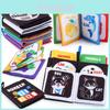 Interactive Baby Cloth Book Educational Toy Finger Sound Book Tear Proof Variety Cognitive Baby Book