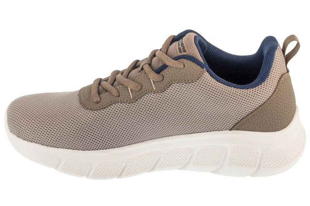 Skechers Bobs B Flex - Icy Edge, Mens Beige Sneakers