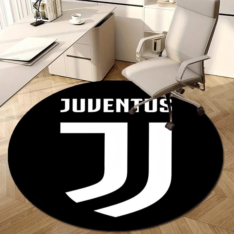 1pc Football Team (12) Design Printed Area Round Carpet for Bedroom Living Room Home Decor Rugs Mat Non Slip Mat Rug for Bedside