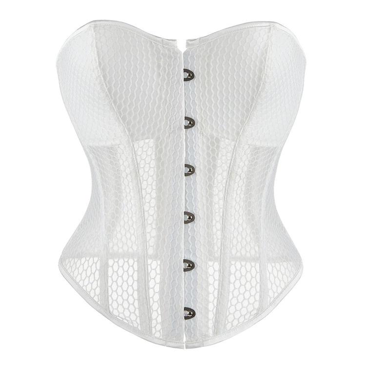JYL TS Summer Breathable Palace Shaped Top with Cup Cup Mesh