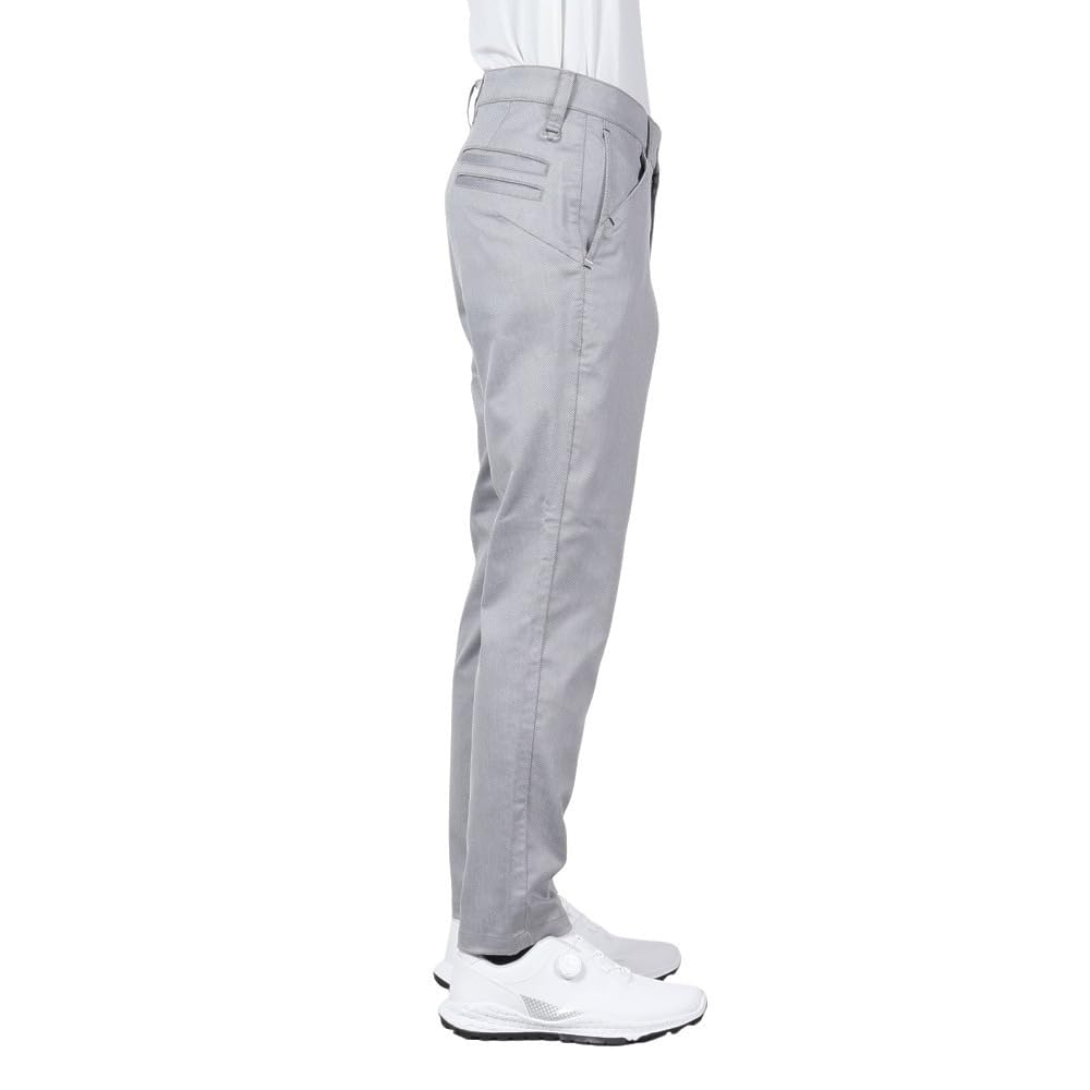 Coq Sportif Golf Pants Heat Navi Long Pants Cold Protection Warm Golf LG4FLPC0M GY00 [Le Golf] [Stretch Forcer] Men's (Gray)
