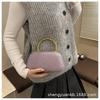 New European and American fashion women's shiny rhinestone decorative handbag fashion temperament chain messenger dinner bag
