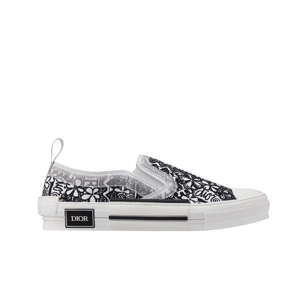 Dior X Shawn B23 Slip-on White Canvas