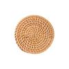 Rattan Woven Heat-Resistant Coaster and Trivet Set