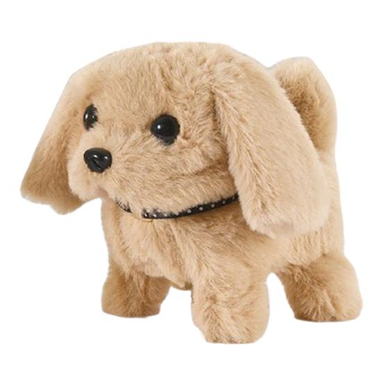 1 Set Kids Electronic Plush Dog Toy Walking Interactive Puppy Rabbit Cat Plushie Toy Toddlers Boys Girls Educational Simulation Animal Toy