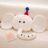 Elephant Simulating Cartoon Plush Toy Girl Sofa Decoration Pillow Gift Holiday