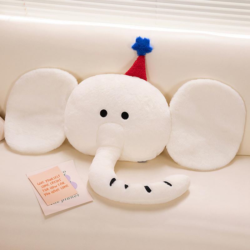 Elephant Simulating Cartoon Plush Toy Girl Sofa Decoration Pillow Gift Holiday