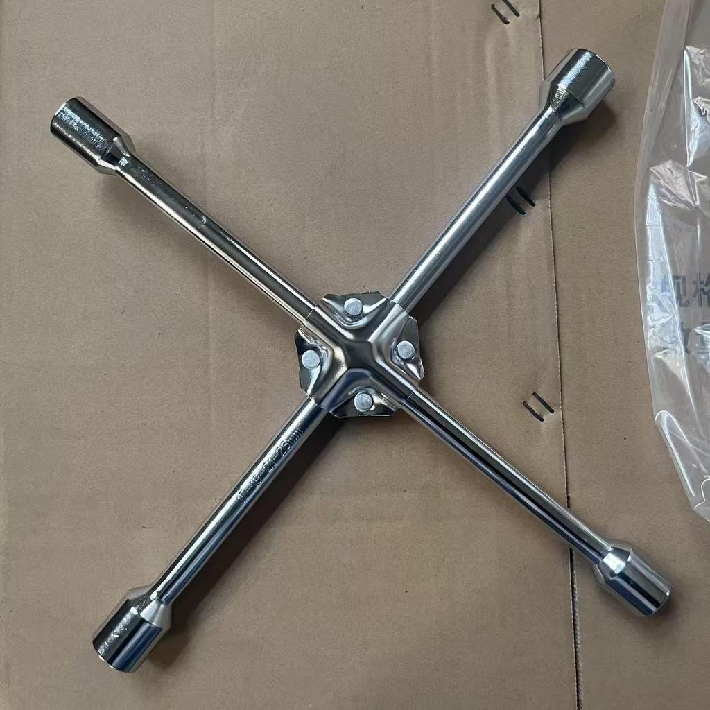 Foldable Cross Hex Socket Tire Wrench for Car Tire Removal