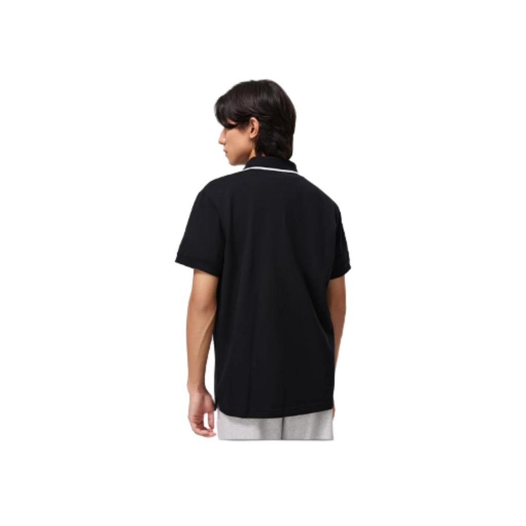 Li Ning Sports Trend Series Casual Polo Shirt Men Tops Black APLU259-2