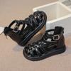 Children Summer Sandals Thick Bottom Kids Causal Gladiator Sandals Fashion Girls Hollow-out Beach Shoes Anti-Slippery All Match
