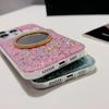 Epoxy ins wind mirror mobile phone case for iPhone16promax makeup mirror Apple 15pro