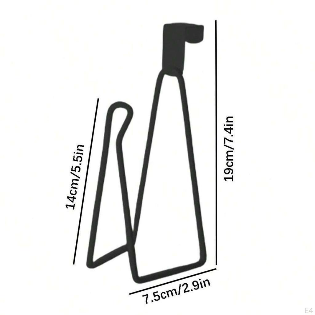 Above-the-tank Toilet Paper Holder, Roll Holds 1 Roll, Sturdy, Space-saving,