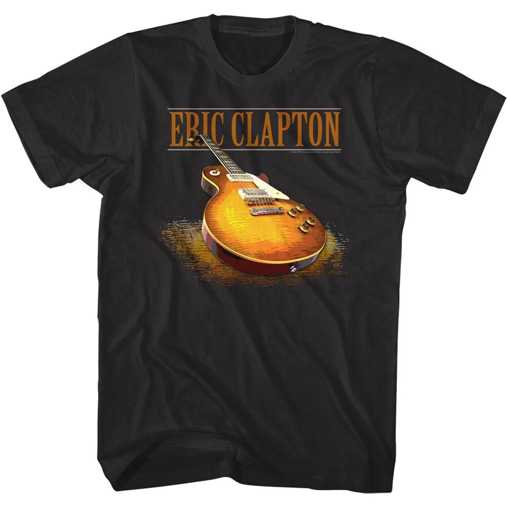Eric Clapton Gibson Beano Burst Guitar Men s T Shirt Solo Artist Guitarist S
