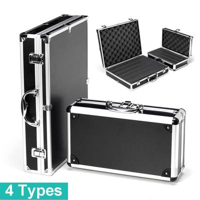 Safety Equipment Instrument Case Suitcase Multifunction Profile Toolbox Portable Aluminum Tool Box Hardware Container With Foam