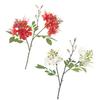 Künstliche Orchideenblumen Kunstseide Langer Stiel Oncidium Blüte Fake Blumengesteck für Hochzeit Party Heimbüro Dekoration
