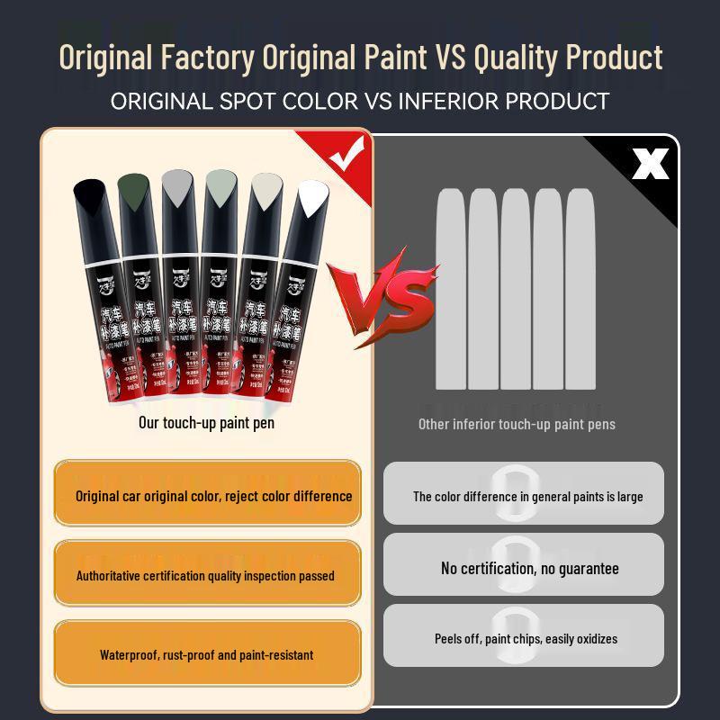 BYD Qin Series Snow White Touch-Up Paint Pen for Scratch Repair