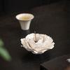 Xichun Handcrafted Ceramic Flower Incense Holder & Aroma Diffuser - Creative Table Ornament Niche Gift