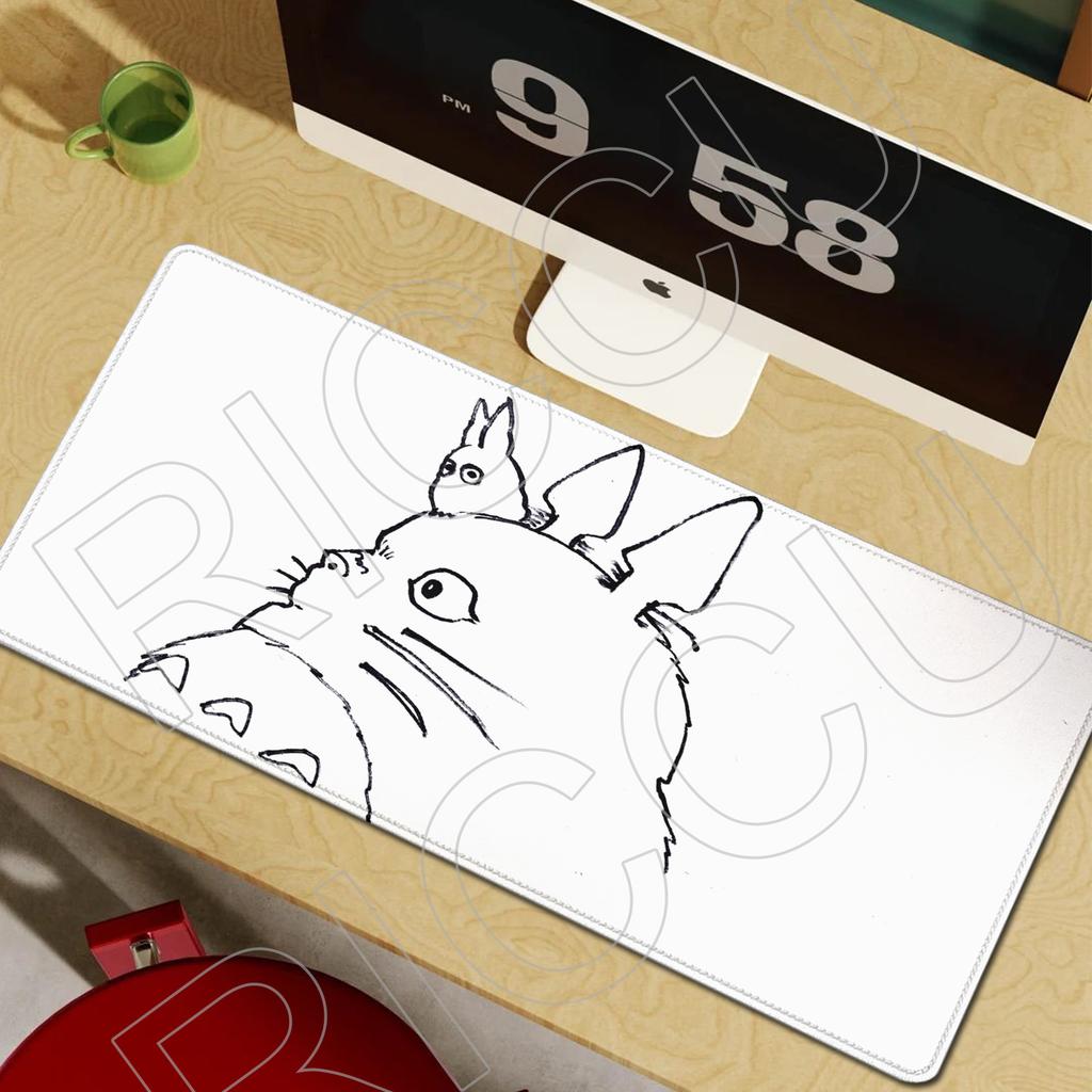 HD Print Muismat Anime My Neighbor Totoros Muismat Laptop Gaming PC Accessoires Computer Spel Toetsenbord Bureau Mat XXL Muispad