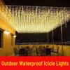 Outdoor Waterproof Starry Sky LED Icicle Curtain Lights for Festive Decoration