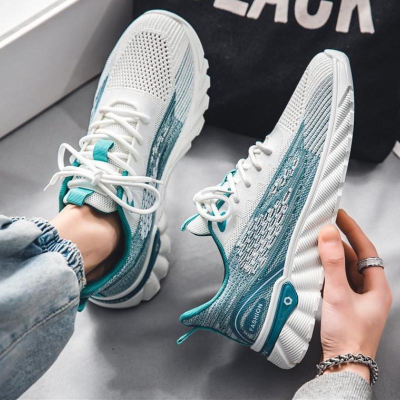 Fashion Low-Top Breathable Thick Platform Sports Shoes for Men Miked Colour Spring and Autumn Original Deals Outdoor Man Casual Sneaker