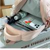 Schoolbag Large capacity class Commuter travel School bag Niche Korean female high school students Versatile simple casual lightweight backpack