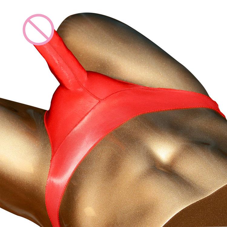 Low-rise Scanty Men T Back Thongs Funny Intimate Breathable See-through Underwear Sexy Knitted Woven G String for Adults