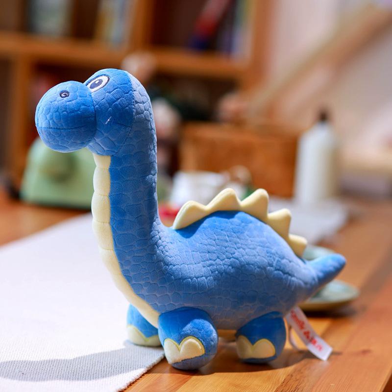 

Популярная милая мультяшная плюшевая игрушка динозавр, круглая кукла-ролл, детская мягкая набивная подушка, подарок на день рождения, кавайное декоративное украшение 26cm