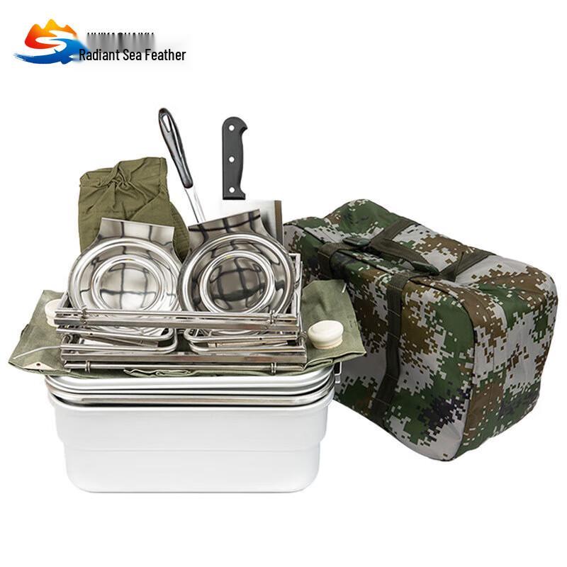 Outdoor Squad Rations & Cooking Kit