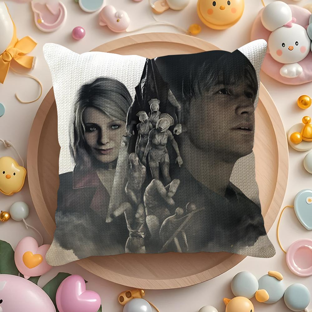 Honor Art S-Silent Hill F Beautiful Pillow Case Pattern Printed Pillowcase for Living Room Sofa Cushion Cover & Bedroom Decor