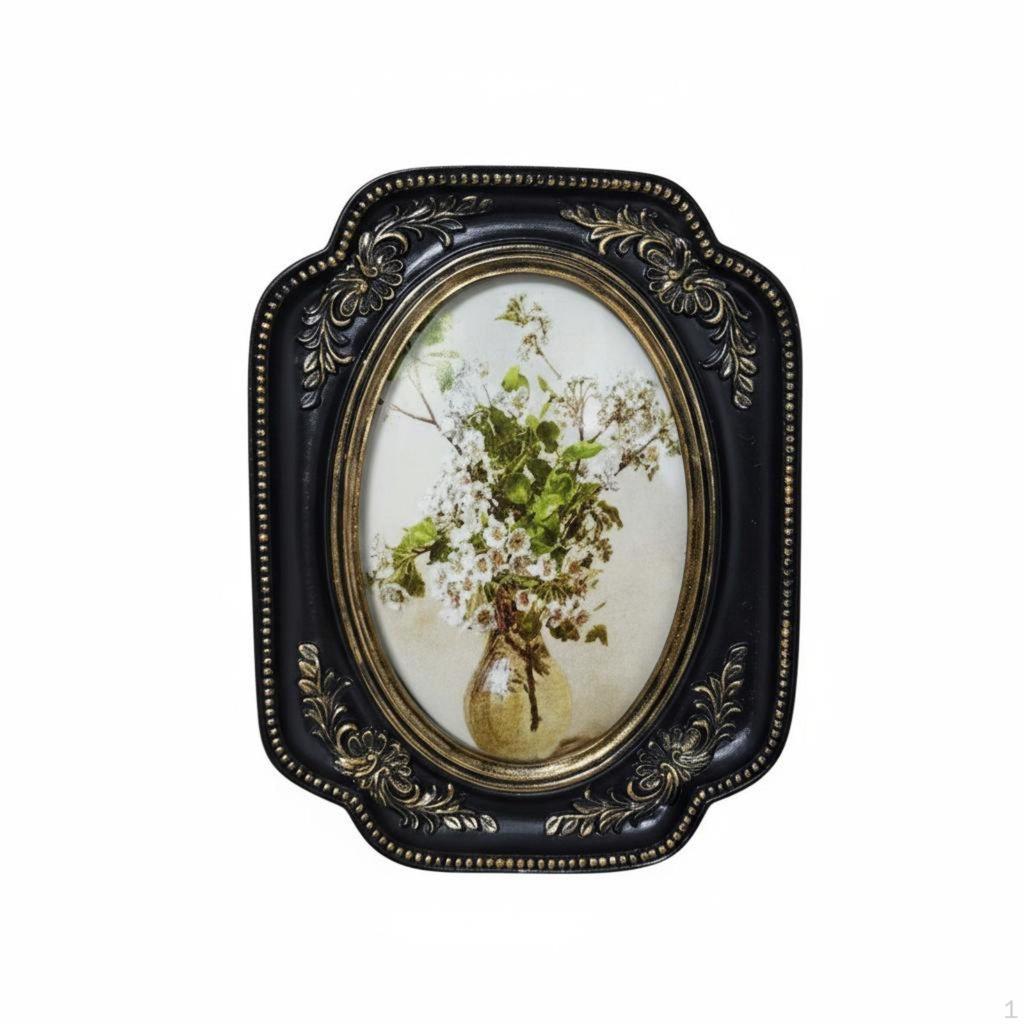 Vintage Picture Frame French Evocative of Design Ornate Photo Lightweight