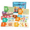 Children'S Early Education Enlightenment Number And Letter Matching Puzzle, Baby Puzzle Early Education Cognition Card Paper Toy