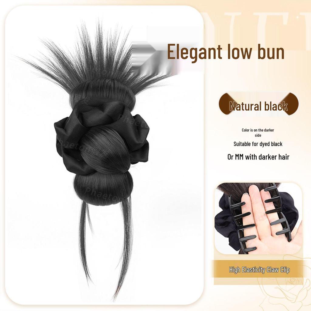 Women's Lazy Chic Dragon Beard Claw Clip for Low Updo Hairstyle