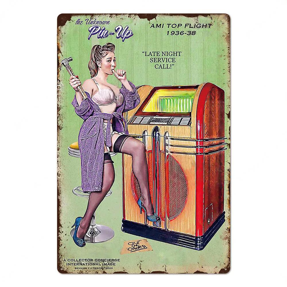 Metalowe Plakaty Vintage Metalowe Znaki Dekoracja Tabliczka Metalowa Vintage Blaszany Znak do Baru Garażu Jaskiń Mężczyzn w Pokojach Rodzinnych Dekorowanie Pla