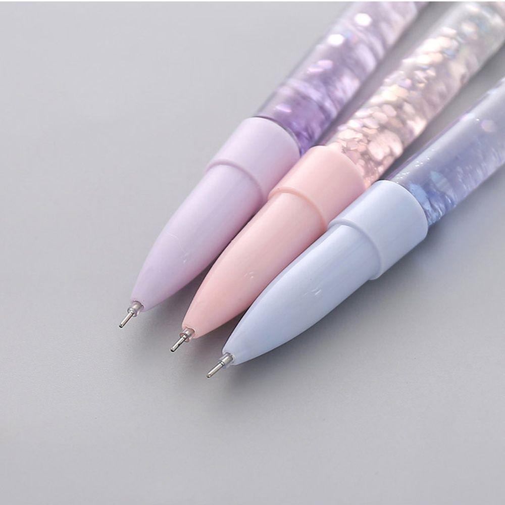 Writing Tool Heart Black Ink Cat Claw Glitter Lights Pen Signing Pen Quicksand Pen Luminous Gel Pen