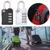 TSA 4 Digit Combination Lock Anti-theft Security Tool Suitcase Luggage Coded Lock Padlock Zinc alloy Cabinet Lock Travel
