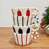 Japanese Retro Underglaze Ceramic Coffee Mug High Value Home Office Breakfast Cup