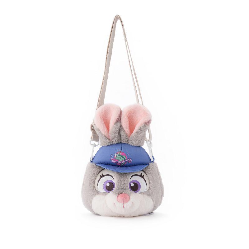 Genuine Disney Zootopia Judy & Nick Plush Crossbody Bag