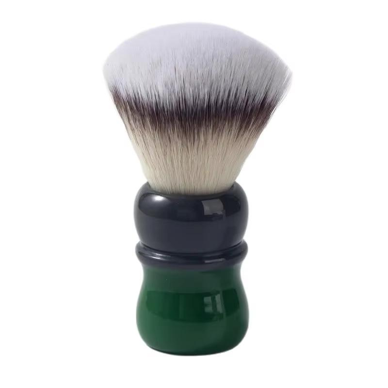 

YAQI Mocha(Matcha) Hi-Res Knot Synthetic Hair Mens Wet Shaving Brush For Male Travel Portable Ideal Choice Shaving Brush