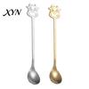 Long Handle Spoon Stainless Steel Coffee Spoon, with Bull Head Decor, Pudding Dessert Multifunctional Stirring for Milk Tea Yogurt Jam Rust Resistant