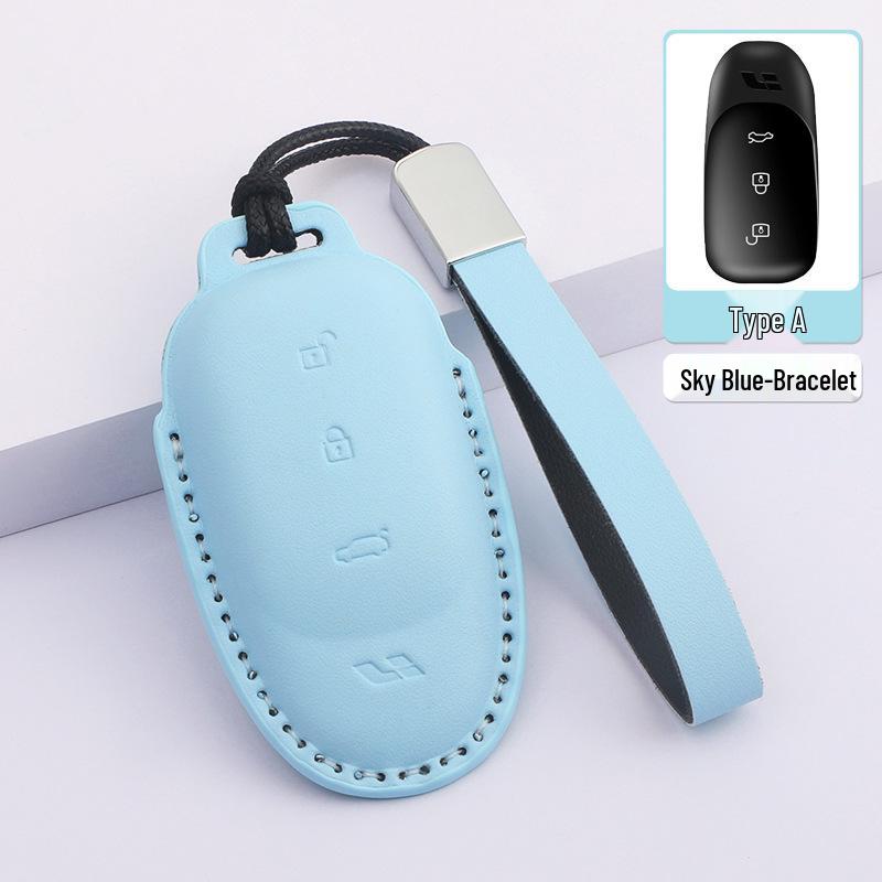 High-End Shell Buckle Key Case for Ideal L6/L7/L8/L9 Mega Car - Unisex