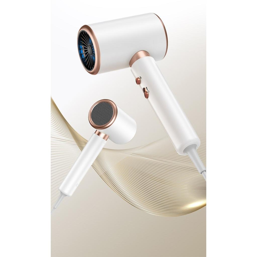 Hair Dryer, High-Speed Electric Turbine Airflow, Low Noise, Constant Temperature And Quick Drying, Suitable For Home Salons.