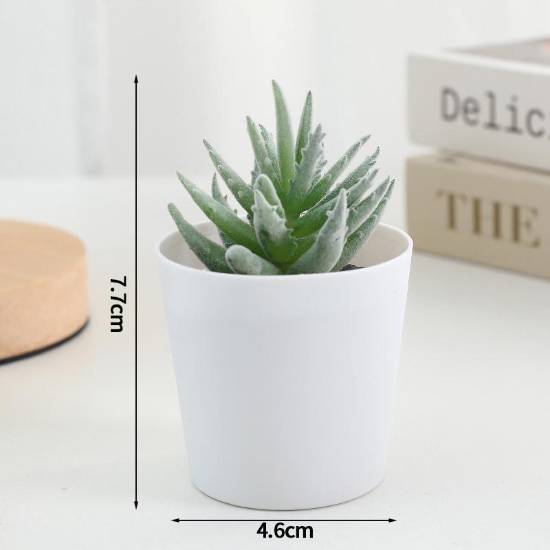 

Fake Plant Potted Office Desk Accessorie Wedding Accessorie Artificial Flower Ornament Home Decor Room Desktop Decor