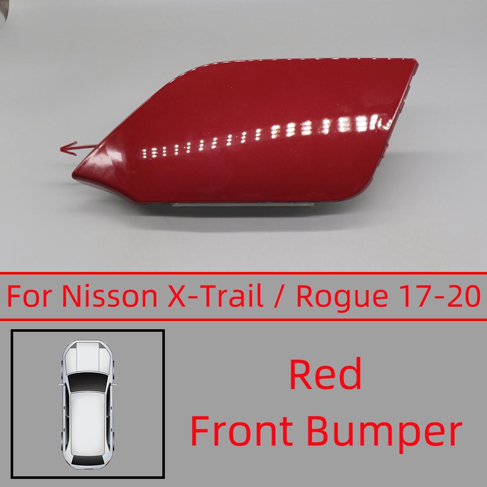 Auto Frontstoßstange Abschlepphaken Öse Abdeckung Deckel für Nissan X-Trail Rogue 2017 2018 2019 2020 Abschlepphaken Anhängerkupplung Kappe Zierleiste
