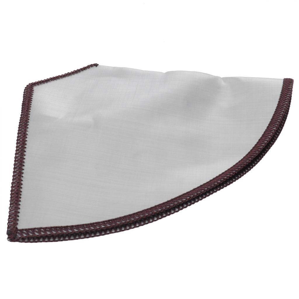 Stainless Steel Coffee Filter Reusable Foldable Trapezoid Coffee Strainer Bag 4‑6 Cup