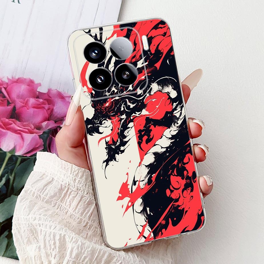 For Xiaomi Mi 15 Pro 5G Case New Fashion Painted Cover Soft Silicone Slim Phone Case For Xiaomi 15 Pro Mi15 5G Back Cover Fundas