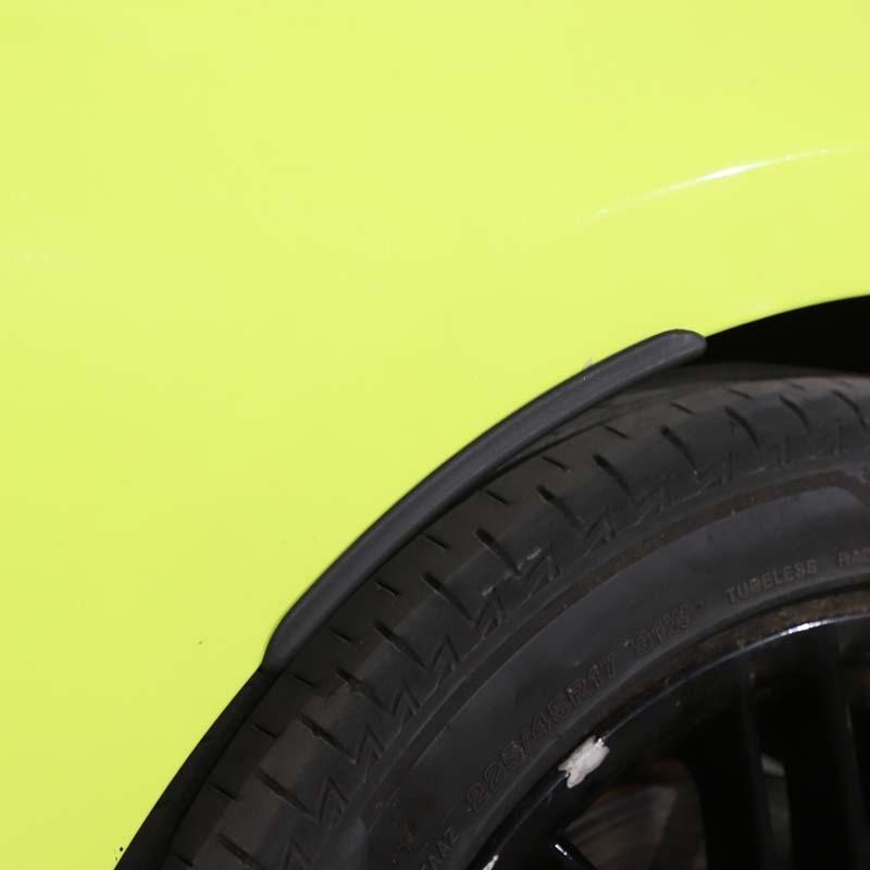 4x ABS Plastic Car Fender Flares Mud Flaps Arch Wheel Eyebrow Lips Strips Sticker Trim Suitable for Volkswagen Golf 8